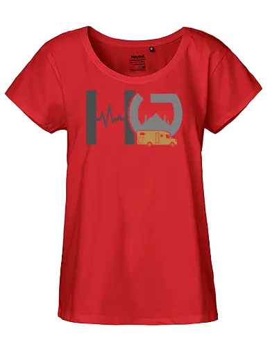 Homegeparkt Logo Bunt - Fairtrade Girl Shirt