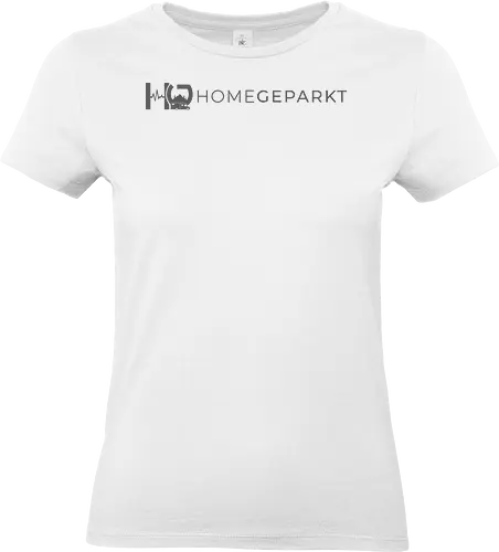 Homegeparkt Schrift & Logo - Standard T-Shirt (Frauen)