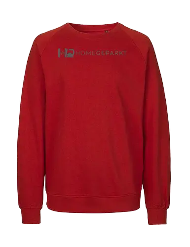 Homegeparkt Schrift & Logo - Fairtrade Sweatshirt