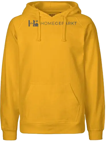 Homegeparkt Schrift & Logo - Fairtrade Hoodie