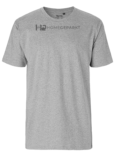 Homegeparkt Schrift & Logo - Fairtrade T-Shirt