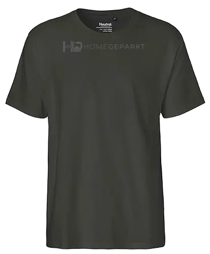 Homegeparkt Schrift & Logo - Fairtrade T-Shirt