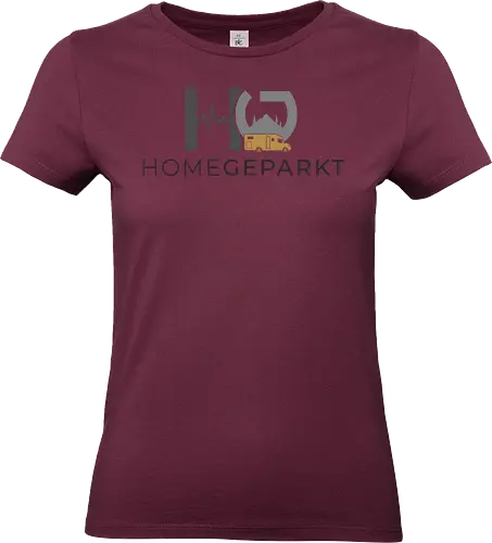 Homegeparkt farbig - Standard T-Shirt (Frauen)