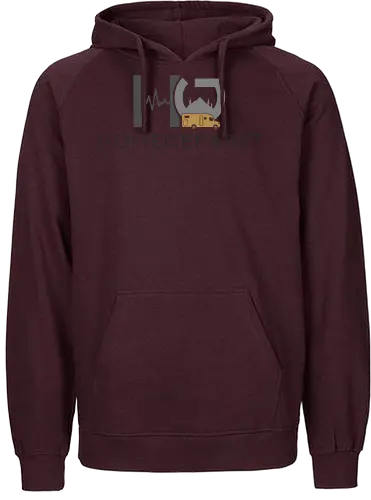 Homegeparkt farbig - Fairtrade Hoodie