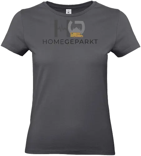 Homegeparkt farbig - Standard T-Shirt (Frauen)