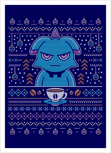 Depresso Ugly Sweater