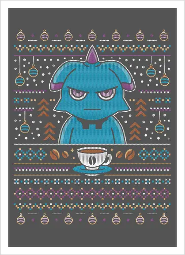 Depresso Ugly Sweater