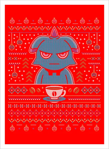 Depresso Ugly Sweater