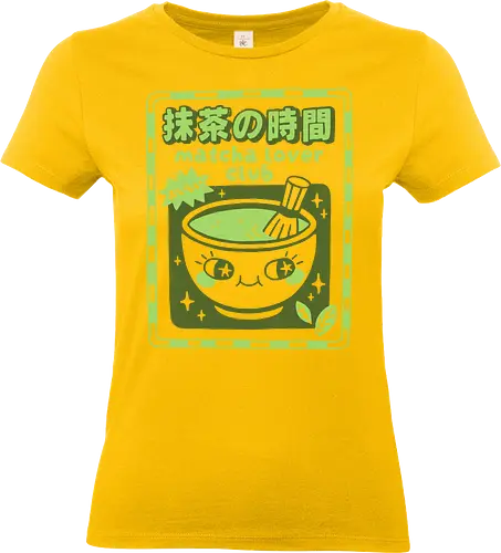 Matcha lover club - matcha, japan, tea, kawaii - Standard T-Shirt (Frauen)