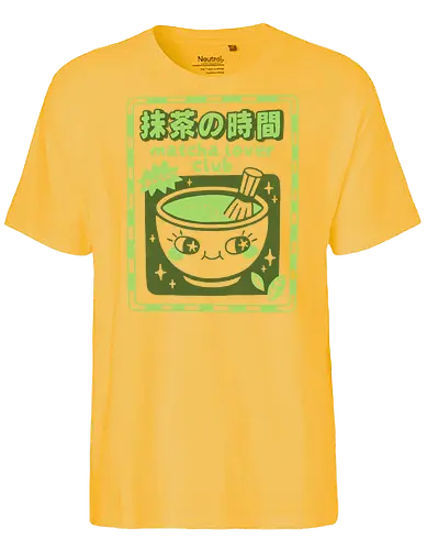 Matcha lover club - matcha, japan, tea, kawaii - Fairtrade T-Shirt