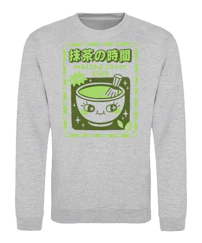 Matcha lover club - matcha, japan, tea, kawaii - Sweatshirt