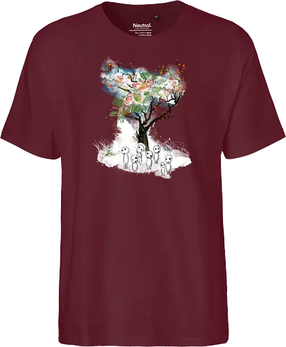 Kodamas a la Hokusai