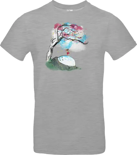 The nap under a sakura tree