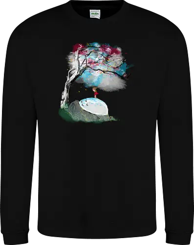 The nap under a sakura tree