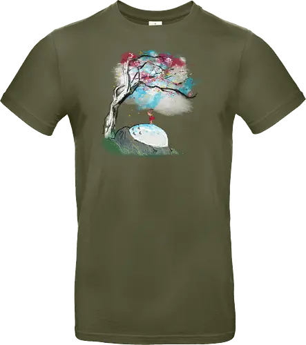 The nap under a sakura tree