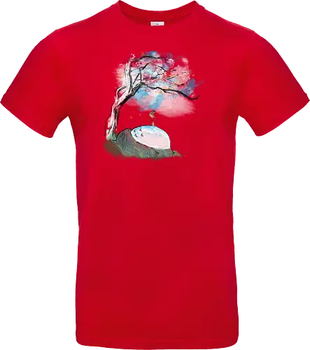 The nap under a sakura tree