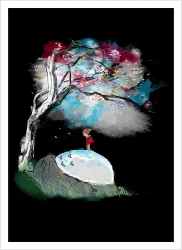 The nap under a sakura tree