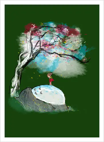 The nap under a sakura tree