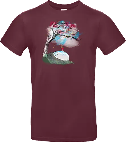 The nap under a sakura tree