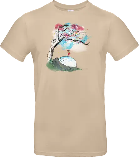 The nap under a sakura tree