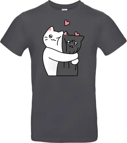 Cute Cats Hugs with Love 