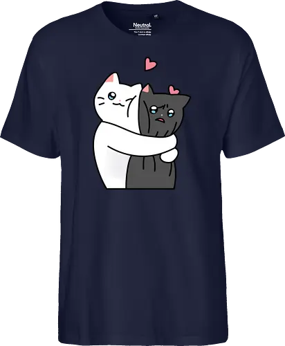 Cute Cats Hugs with Love 