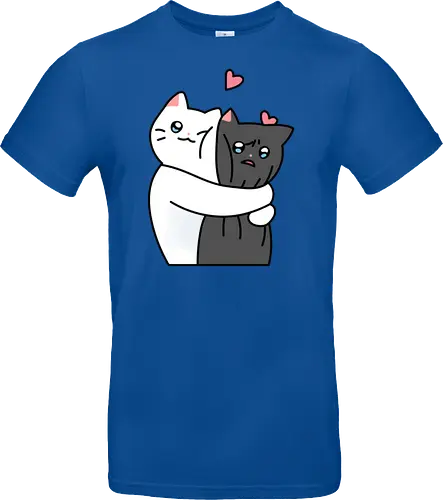 Cute Cats Hugs with Love 