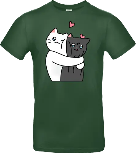 Cute Cats Hugs with Love 