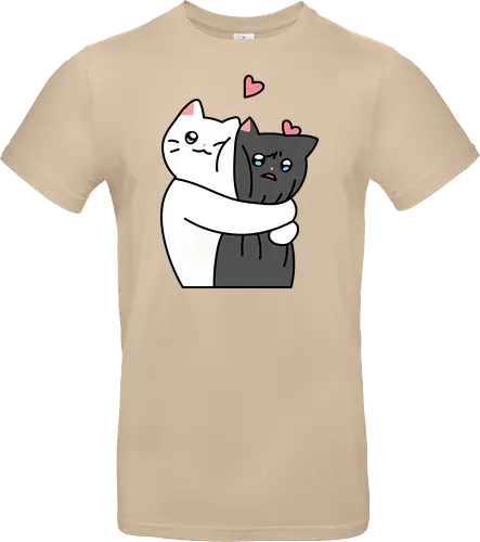Cute Cats Hugs with Love 