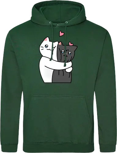 Cute Cats Hugs with Love 