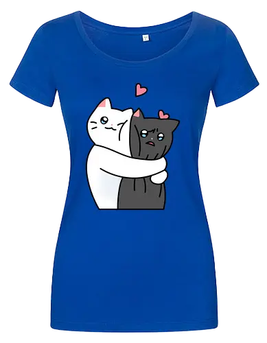 Cute Cats Hugs with Love 