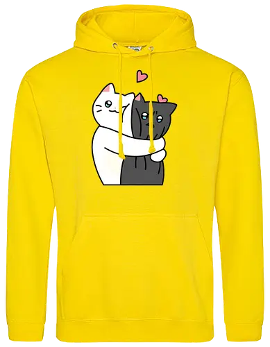 Cute Cats Hugs with Love 