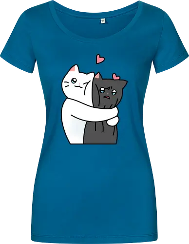Cute Cats Hugs with Love 