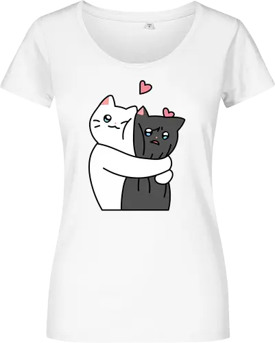 Cute Cats Hugs with Love 
