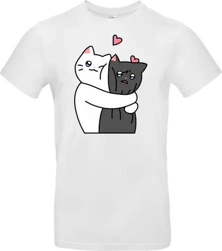 Cute Cats Hugs with Love 