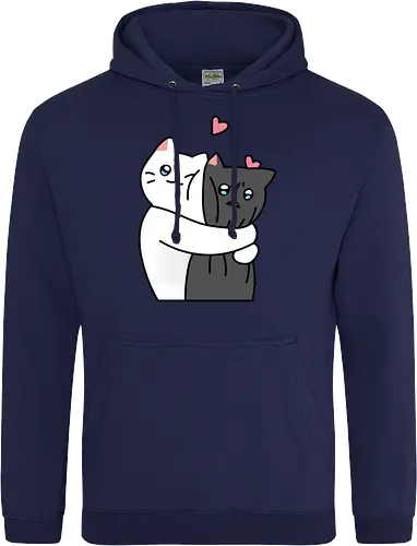 Cute Cats Hugs with Love 