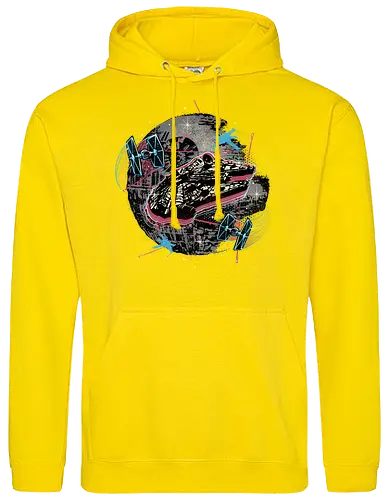 The Great Galactic Battle - Film, movie, galactic, galaxy, science fiction, sci-fi, space - Standard Hoodie