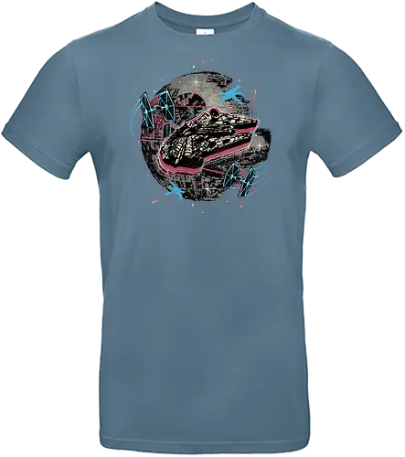 The Great Galactic Battle - Film, movie, galactic, galaxy, science fiction, sci-fi, space - Standard T-Shirt