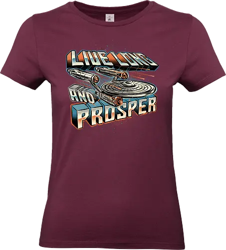 A Prosperous Journey - Film, movie, animation, TV series, sci-fi, science fiction - Standard T-Shirt (Frauen)