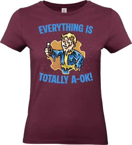 Everything is totally A-Ok - Gaming, gamer, video game, video games - Standard T-Shirt (Frauen)