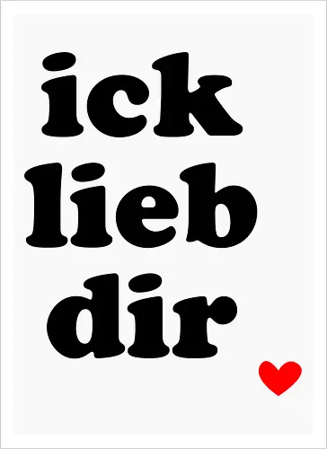 ich lieb dir