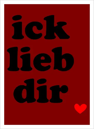 ich lieb dir