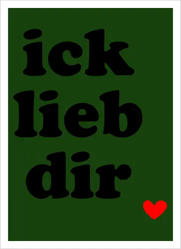 ich lieb dir