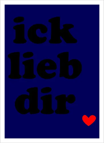 ich lieb dir