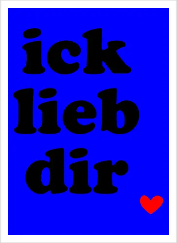 ich lieb dir