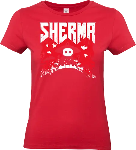 Sherma Slayer - Sherma, silksong, silk song, cute, doom, doom slayer, mash up, Bug Knight - Standard T-Shirt (Frauen)