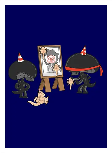 Xenomorph Party Games: Pin The Human