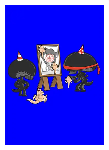 Xenomorph Party Games: Pin The Human