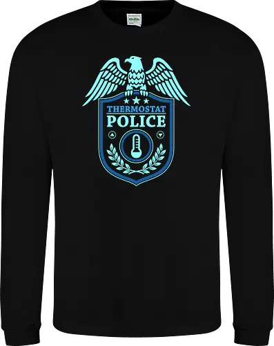 Thermostat Police Badge