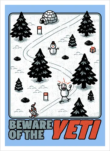 Winter Game Yeti